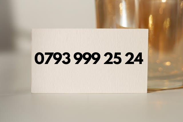 The 999 2524 SIM Card